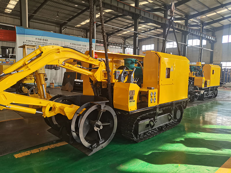 礦安機電生產的煤礦用清倉機裝車發(fā)貨