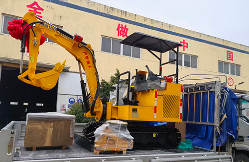 山東礦安機(jī)電自主研發(fā)生產(chǎn)的 MWD2.0小型挖掘機(jī)成功發(fā)運(yùn)云南