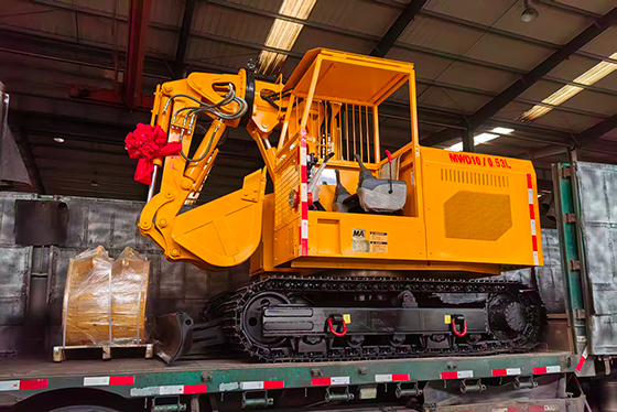 礦安機電煤礦液壓挖掘機成功交付中煤三建，助力能源建設(shè)高質(zhì)量發(fā)展